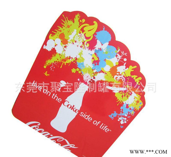 东莞马口铁异形广告铁牌  可口可乐广告牌 金属铁牌定制