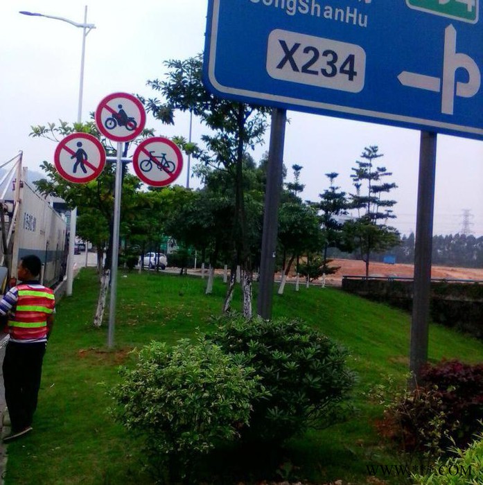 供应寮步反光标识牌、麻涌旅游广告牌，万江厂家订做标志牌。图2