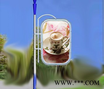 铜字标牌专业加工定制户外灯箱供应户外带面板开启灯笼型路灯灯杆灯箱 电线杆广告牌 专业生产图4