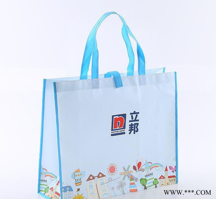 专业无纺布袋定制** 广告环保无纺布覆膜袋图3