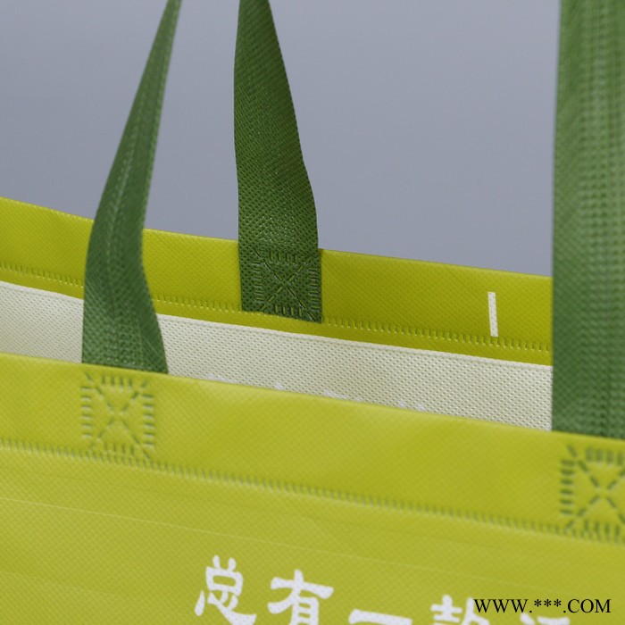 工厂直销 无纺布购物袋定做 广告宣传覆膜无纺布袋 可印刷logo