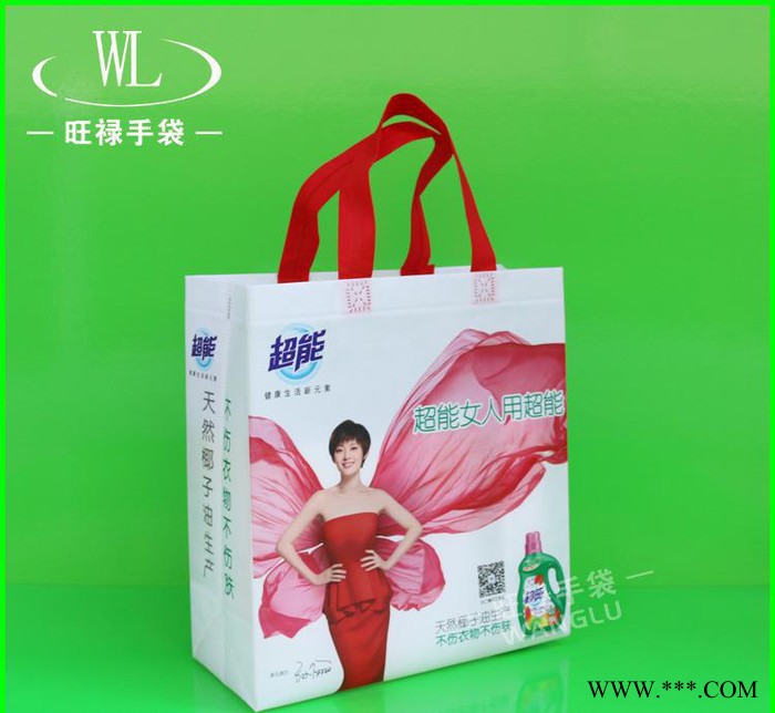 订做腹膜无纺布手提袋 彩印覆膜购物礼品袋 广告淋膜无纺布环保图3