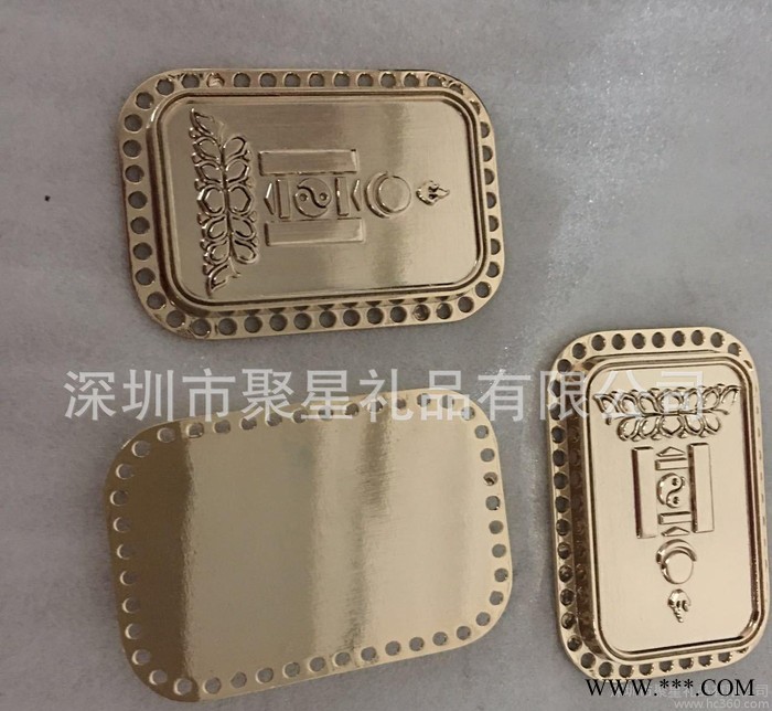 定制金属标牌箱包五金标牌五金箱包饰品车标旅游标识纪念标牌图1