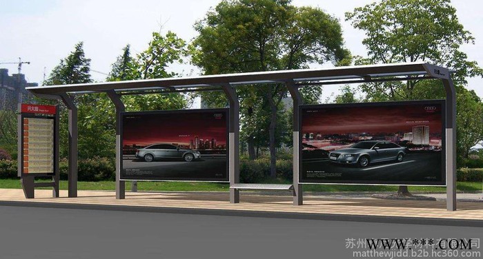 公交站台候车亭广告牌/灯箱广告定制厂家图4
