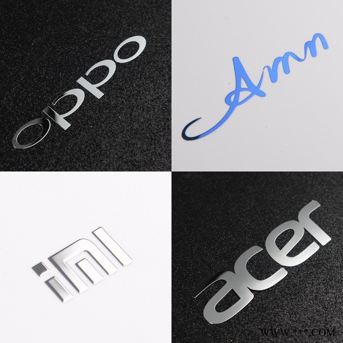瑞丰徳 log logo 金属logo金属标牌热熔胶商标牌金属LOGO金属铭牌电铸镍标牌超薄镀镍铭牌图4