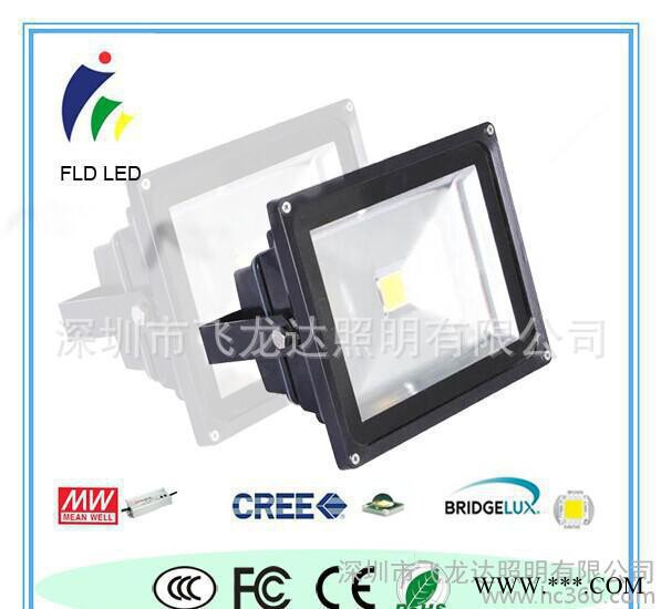 led高亮投光灯 50W泛光灯 广告牌led照明灯具工程质保图3