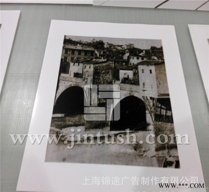 写真 灯片 超大广告牌 道路围挡 外打光灯布 PET灯片写图1
