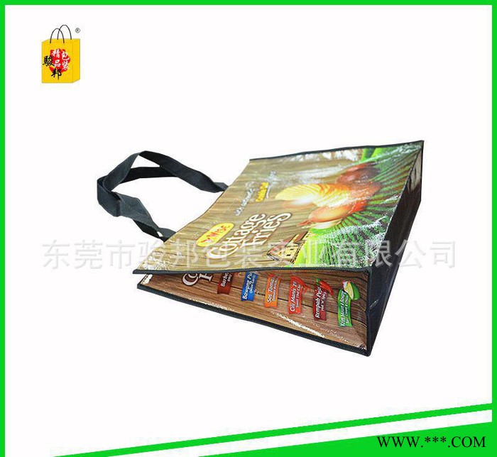 广东厂商定制无纺布车缝打叉无纺布手提袋，超结实耐用的无纺布袋图2