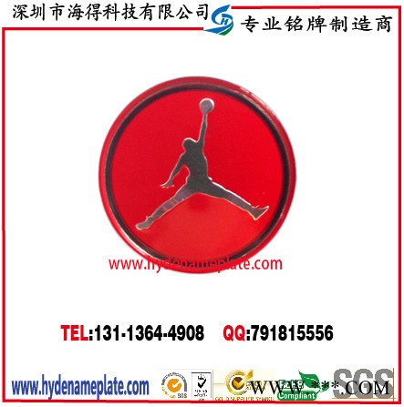 定制体育标牌 印刷冲凸标牌图3