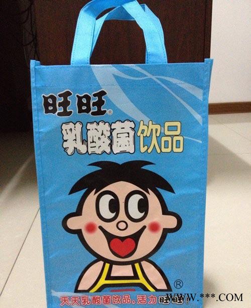 覆膜无纺布袋**】生产彩印覆膜无纺布袋 腹膜袋定做图2