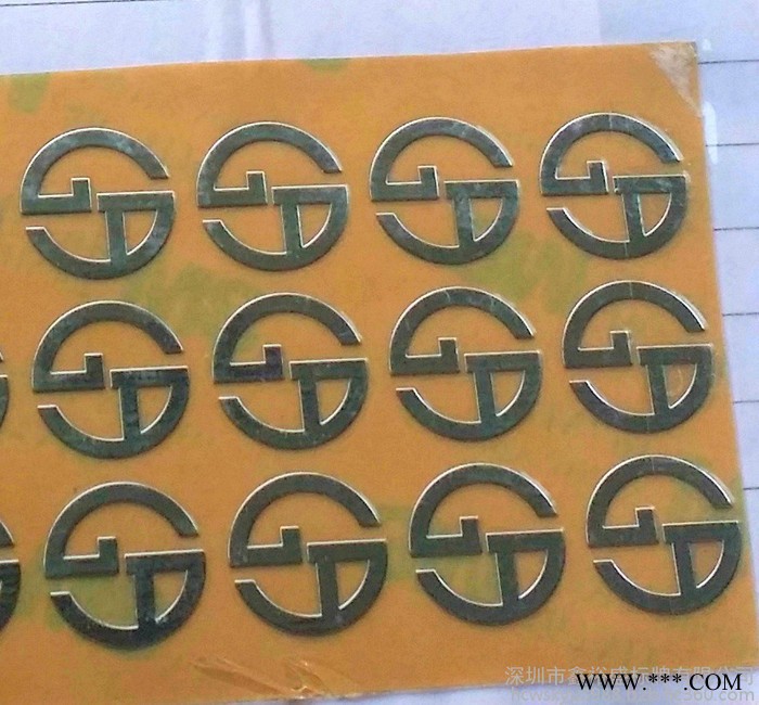 专业制作金属电铸标牌,镍标牌,金属LOGO标贴,超薄金属标图6
