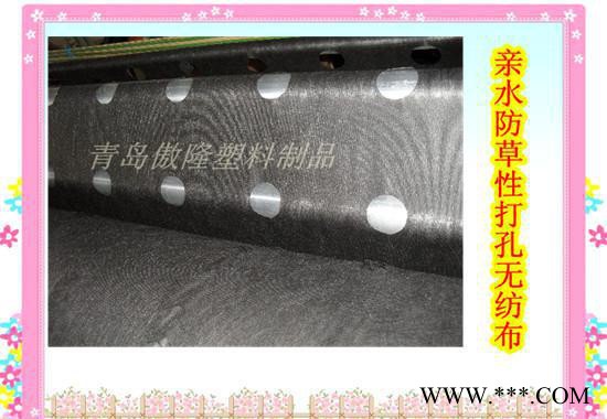 专业生产PP 黑色打孔无纺布--图3