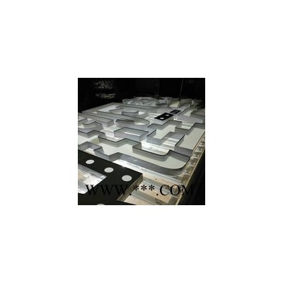 定做LED超级字 无边发光字 不锈钢树脂字 不锈钢烤漆灯箱 烤漆广告牌定制批发