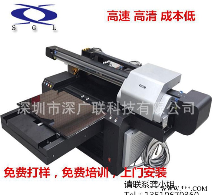 广告标牌UV打印机 标识标牌打印机数码平板印花机图3