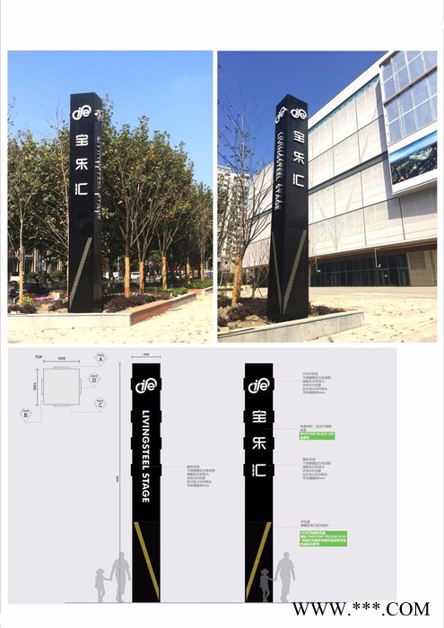红点标识定制 不锈钢标识标牌图7
