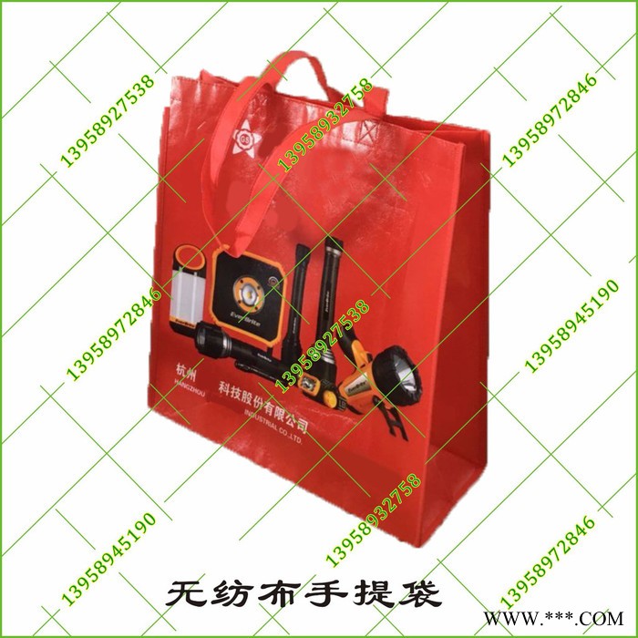 彩膜复合无纺布手提袋厂家订制 的法宝图3