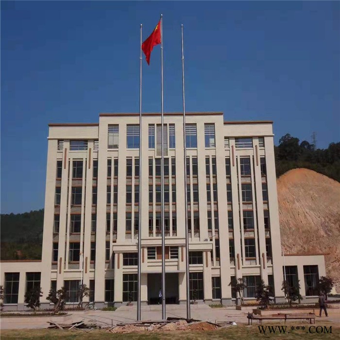 泰安不锈钢旗帜杆_鸿运_泰安广告旗杆价格图3