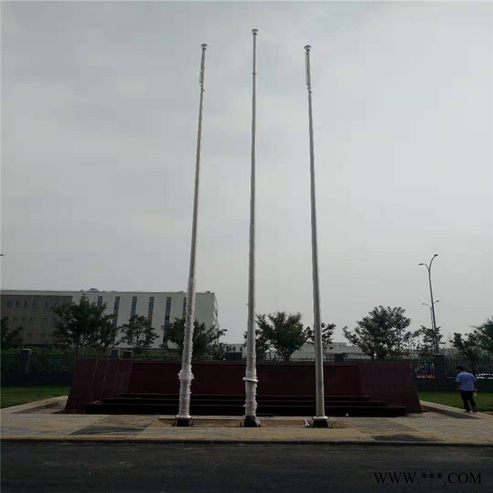 泰安不锈钢旗帜杆_鸿运_泰安广告旗杆价格图5