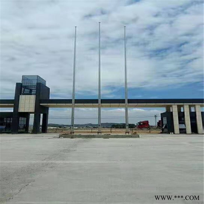 泰安不锈钢旗帜杆_鸿运_泰安广告旗杆价格图4