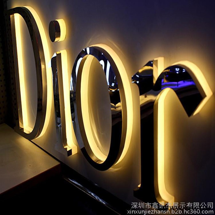 ** **迷你发光字 树脂发光字 亚克力发光字 提供安装服务 广告牌 不锈钢图2