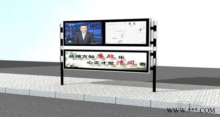 **LED滚动换画面阅报栏  同德广告YBL-59 灯箱图7