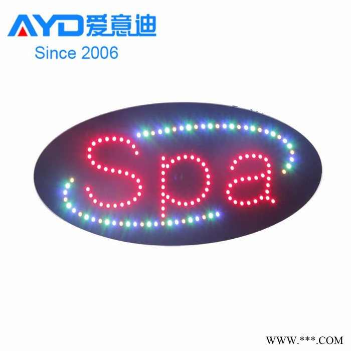 led发光字厂家制作出口显示板促销图2