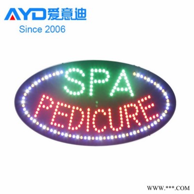 led发光字厂家制作出口显示板促销