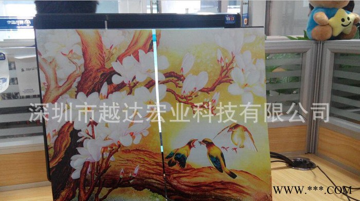 小型号金属万能喷绘机|不锈钢上打印彩色的机器|铝扣板平板印花机图3