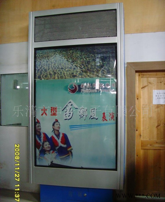 无框拉布卡布滚动系统 广告牌子 户外 立式 电子LED灯箱制图3