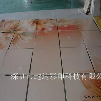 陶瓷背景墙3D喷绘机价格 深圳大型壁画印花机器 瓷砖UV喷墨机