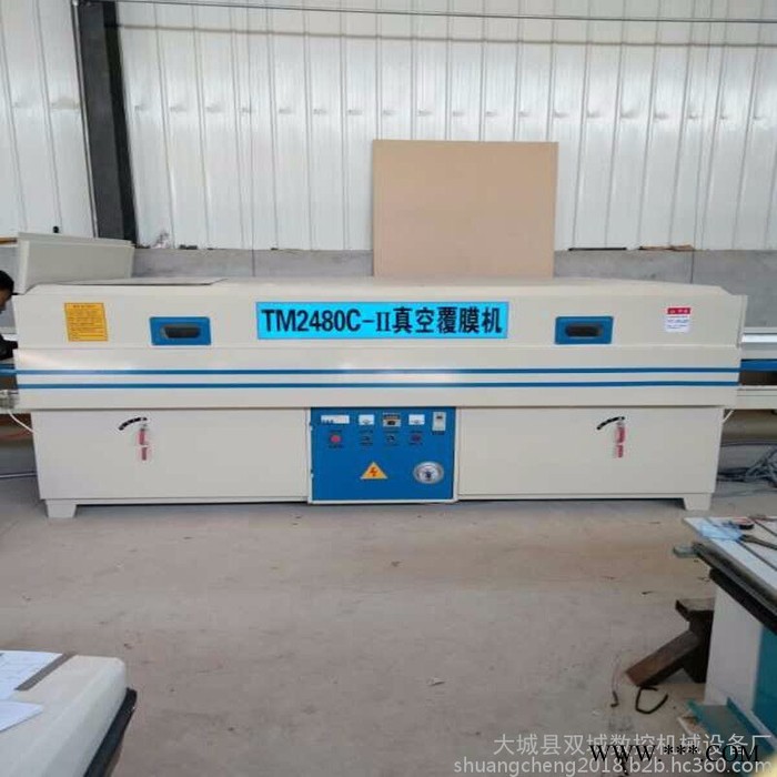 多工能模压门吸塑机  冷热双工能板式家具覆膜机 直销厂家图4