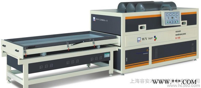 上海容安木工机械橱柜门板木门覆膜机|真空覆膜机|真空吸塑机|价格图1