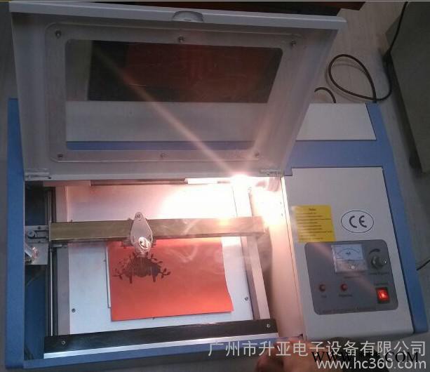 DIY激光雕刻机，贺卡雕刻机，小型激光雕刻机，刻章机a40图2