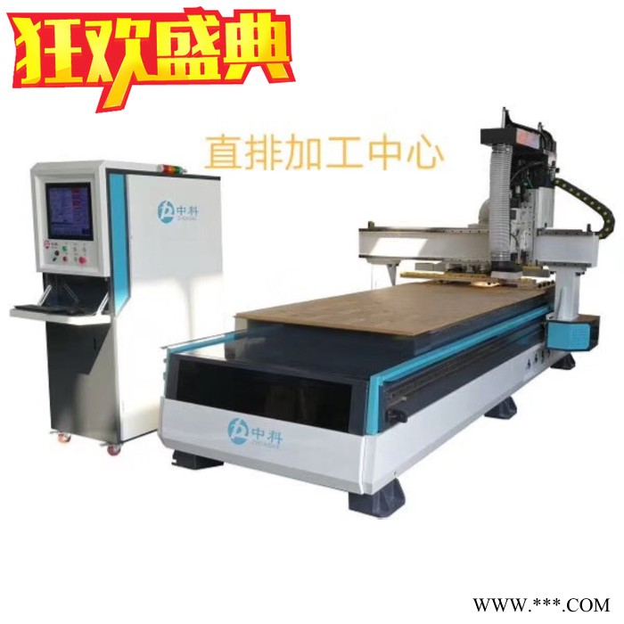 全自动数控木工加工中心开料机自动换刀木工雕刻机图1