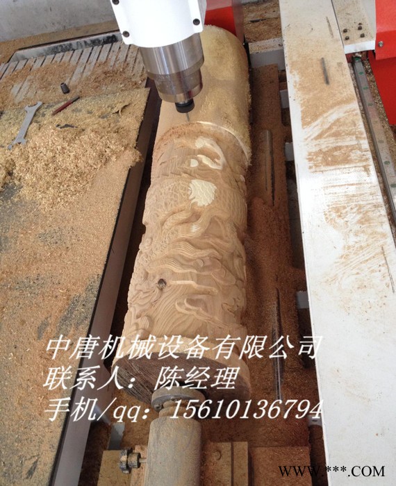 多头木工雕刻机 通江圆柱数控木工立体雕刻机 价格低图1