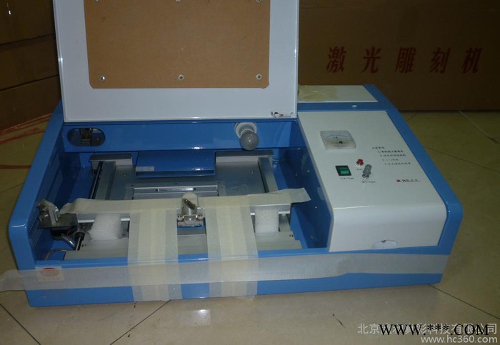承德丰宁40小型激光雕刻机 刻章机Laser engravi图2