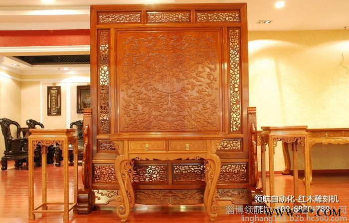 木工雕刻机四头家具木工雕刻机领航1820-4T  领航厂家木工雕刻机雕铣机图3