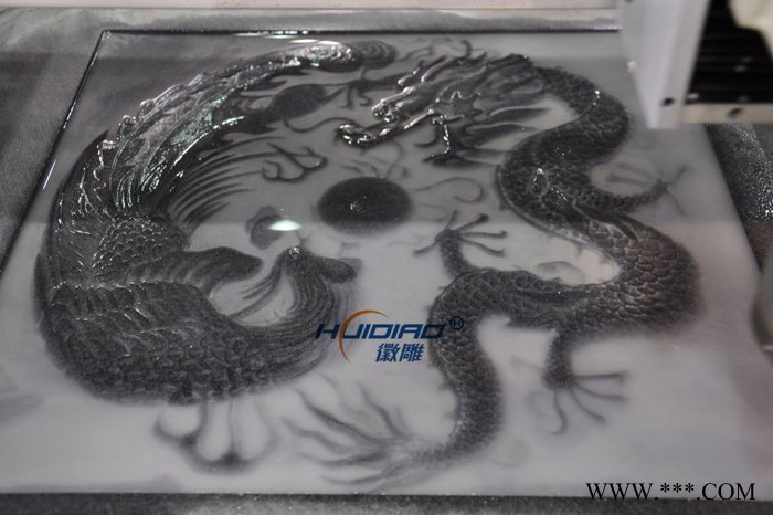 HD1525ST背景墙瓷砖雕刻机 玻璃雕刻机图1