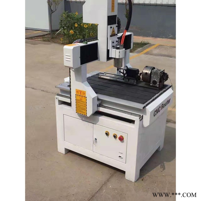 越隆小型四轴数控雕刻机小型木工雕刻机工厂直销图2