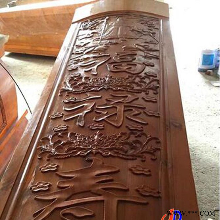厂家定制数控寿材骨灰盒雕刻机全自动数控双头木工雕刻机图2