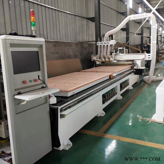 定制家具开料机 橱柜家具雕刻开料机 四工序木工雕刻机 越隆 质量保障图7