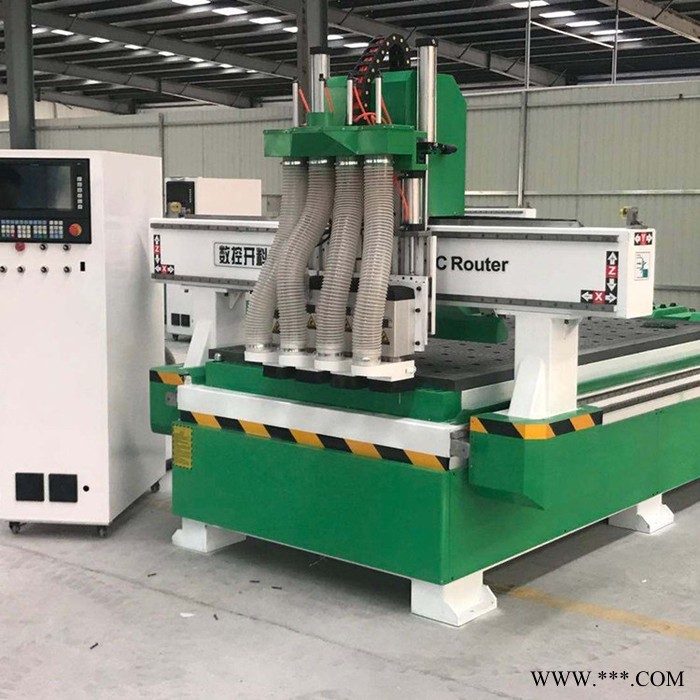 定制家具开料机 橱柜家具雕刻开料机 四工序木工雕刻机 越隆 质量保障图2