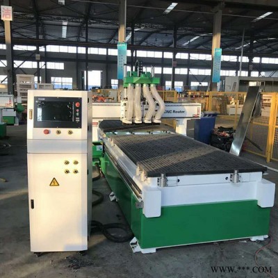 定制家具开料机 橱柜家具雕刻开料机 四工序木工雕刻机 越隆 质量保障