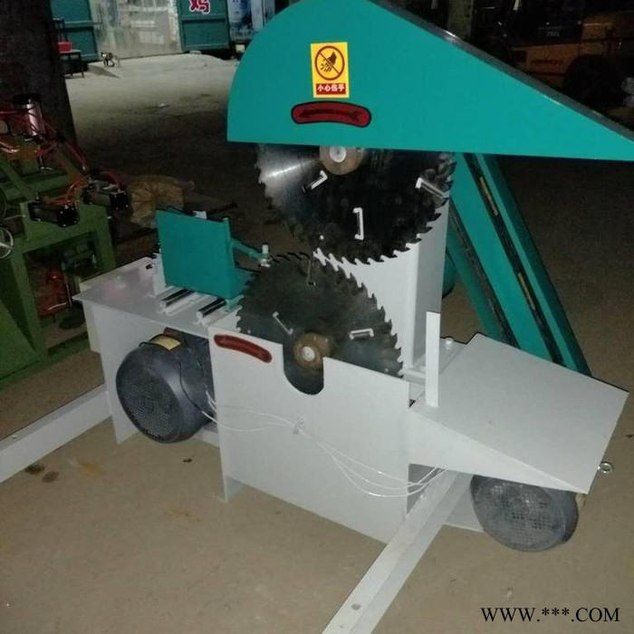12型定做木工多片锯  废旧方木多片锯  双轴多片锯  变频箱多片锯 木工雕刻机  细木工多片锯图1