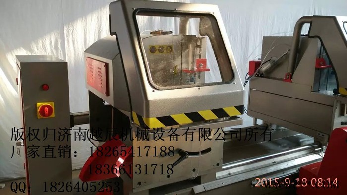 供应邢台铝合金门窗加工设备，精密锯价格，塑钢门窗加工设备，断桥铝加工设备，中空玻璃加工设备，雕刻机图3