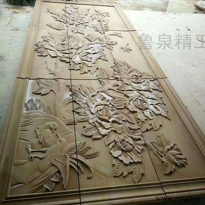 鲁泉精工双头石材雕刻机 三维立体墓碑浮雕刻字机 双头大理石材雕刻机图2