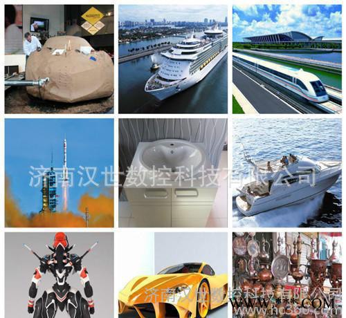 [汉世数控]直销  五轴材料雕刻机  **数控木工雕刻机图2