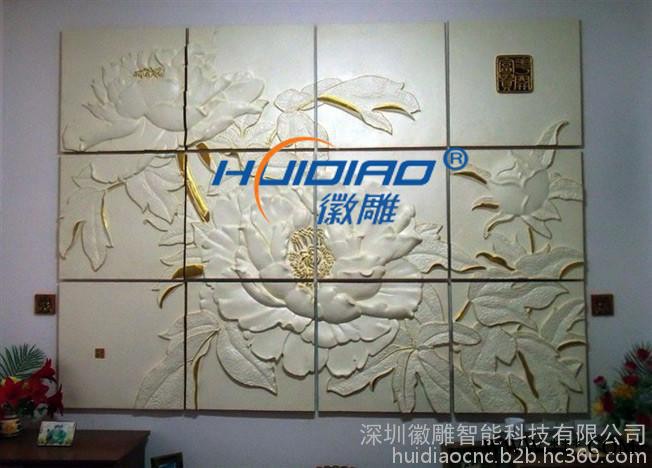 玻璃背景墙雕刻机,亚克力装饰墙雕刻机_电视背景墙雕刻机价格图3