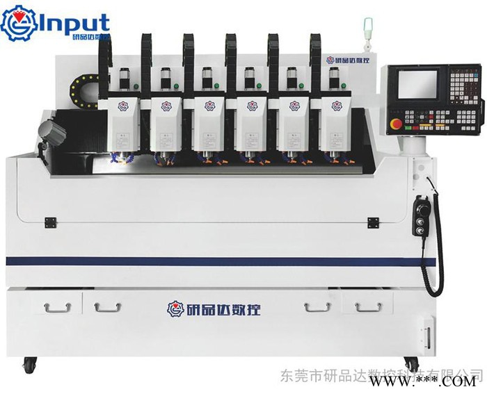 研品达/Input六Z轴精密玻璃雕刻机1850F 开关面板面板精雕机图2
