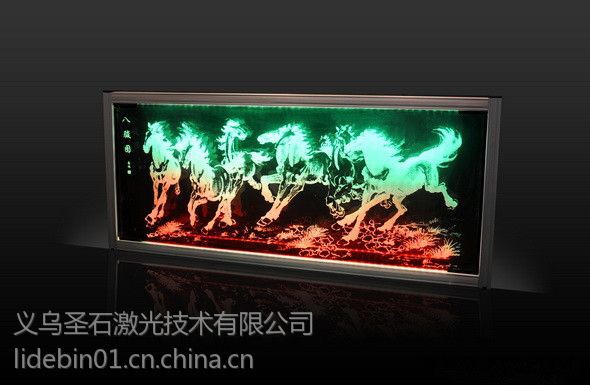 供应圣石非金属雕刻三维激光雕刻机 玻璃水晶亚克力内雕机图4